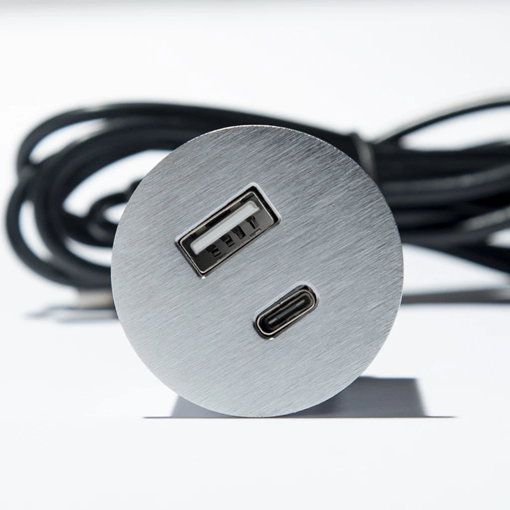 ASA 06029Z00025 Nabíjecí HUB vestavný VERSAPICK, 2xUSB 5V (typ A), 70x25mm, oválný, kov, nerez ASA 06029Z00025 Nabíjecí HUB vestavný VERSAPICK, 2xUSB 5V (typ A), 70x25mm, oválný, kov, nerez